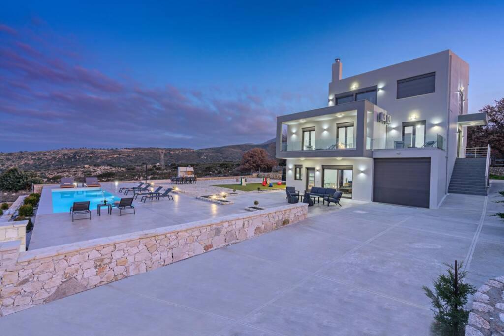 Villa Mare Monte Rethymno  ภายนอก รูปภาพ